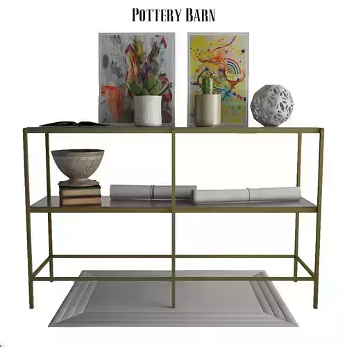 Pottery Barn Leona Console Table