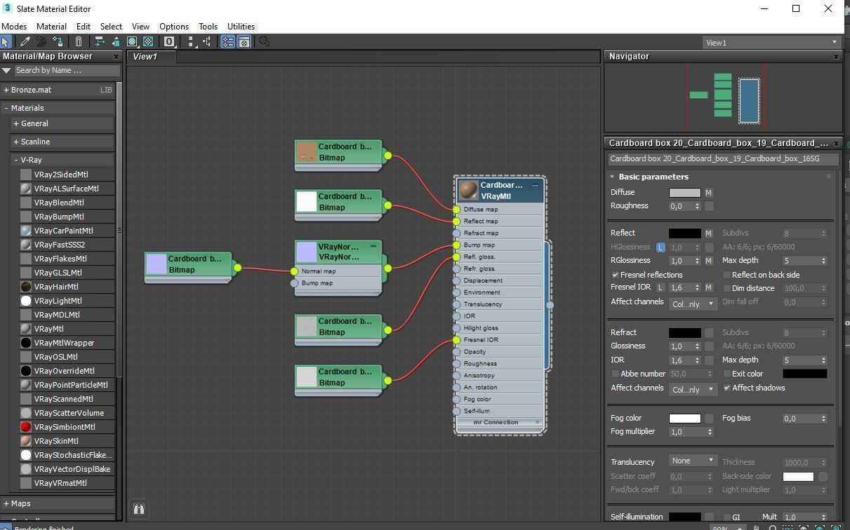 Cardboard boxes 05 3D Model Collection_20