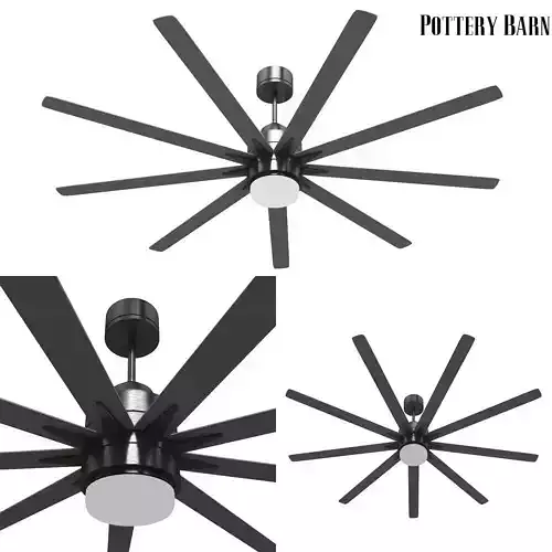Ceiling Fan Brushed Nickel With Brushed Nickel Blades
