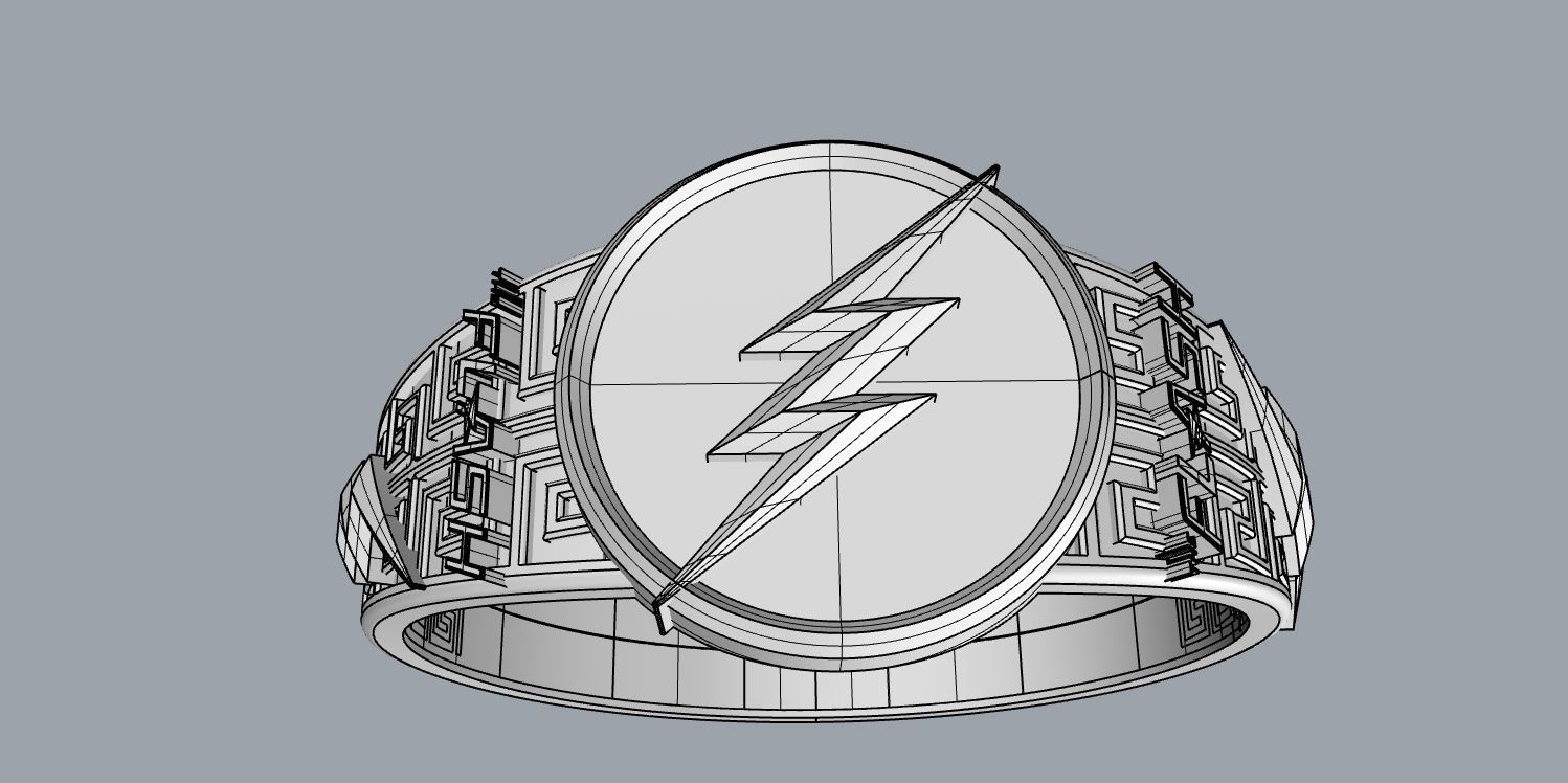 The flash 5 3D print model_5