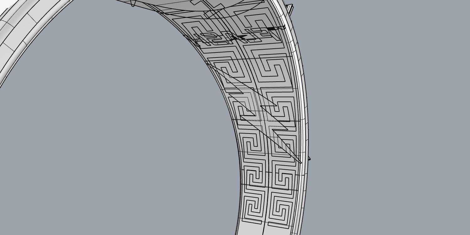 The flash 6 metal ring 3D print model_21