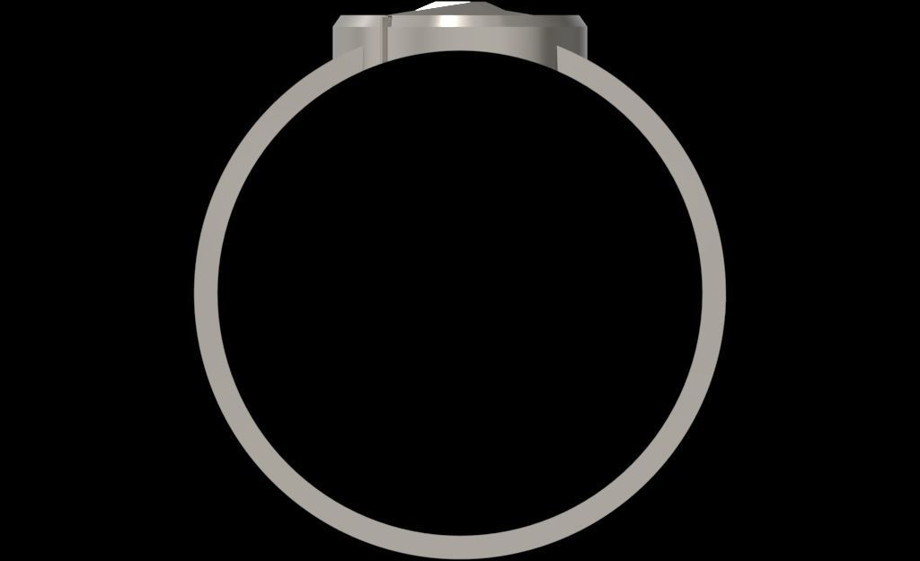 The flash 7 silver ring 3D print model_45