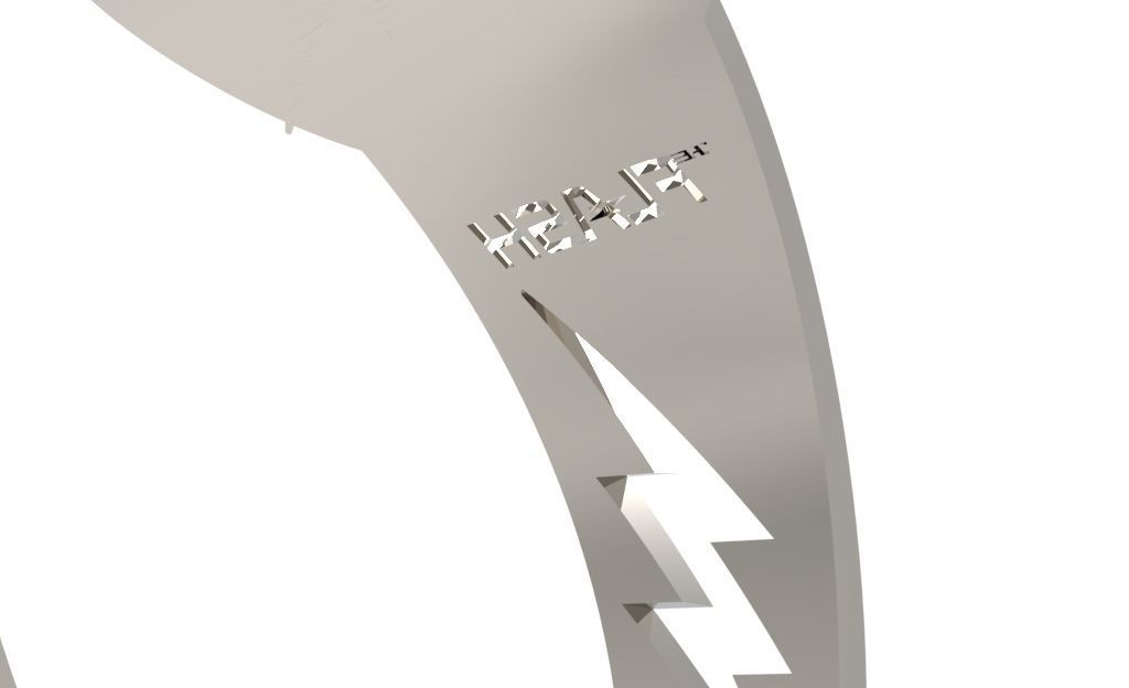 The flash 8 engagement ring 3D print model_37