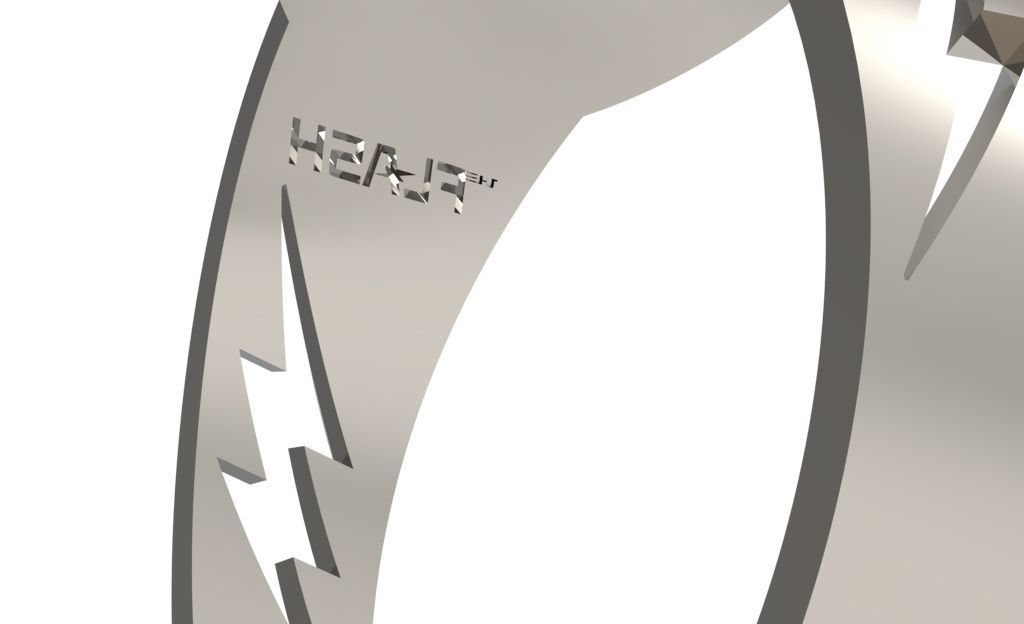 The flash 8 engagement ring 3D print model_40