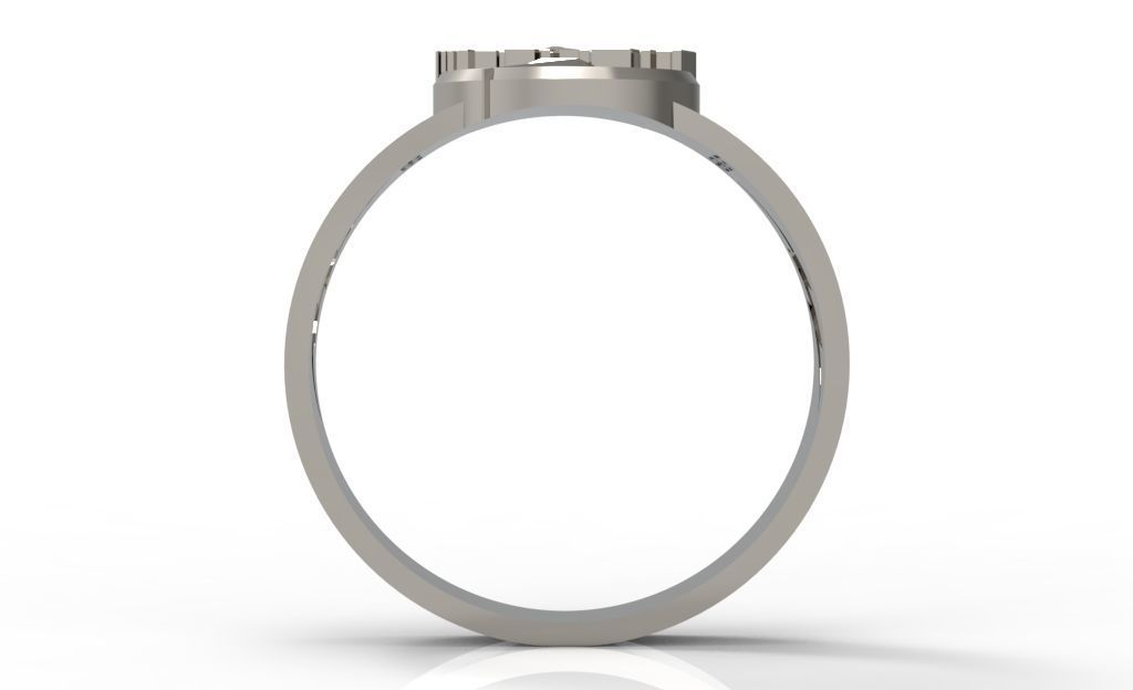 The flash 8 engagement ring 3D print model_42