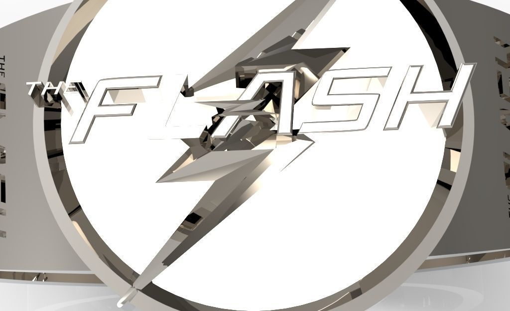 The flash 8 engagement ring 3D print model_44