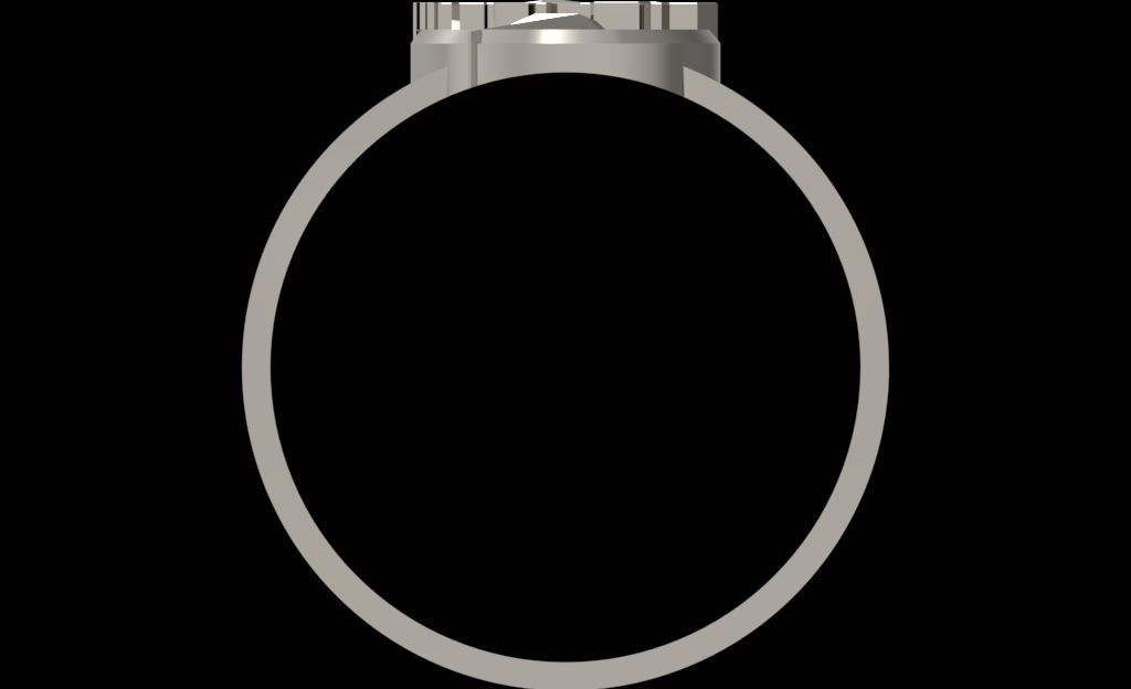 The flash 8 engagement ring 3D print model_46