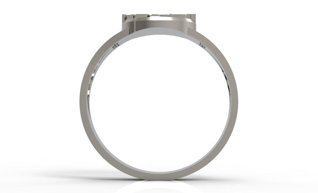 The flash 8 engagement ring 3D print model_43