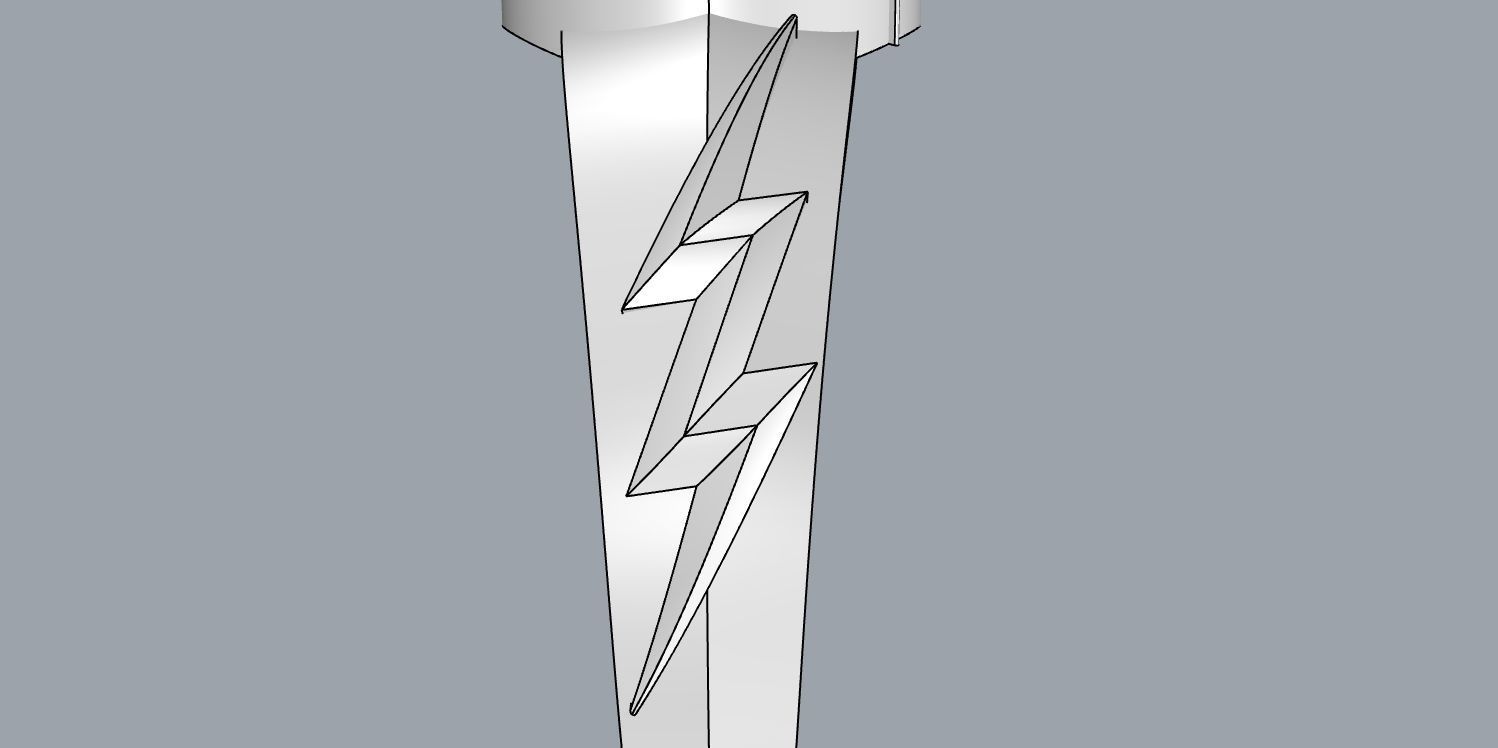 The flash 9 diamond ring 3D print model_16