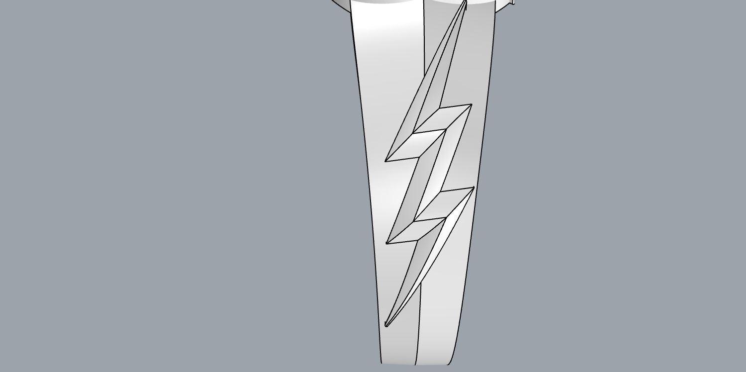 The flash 9 diamond ring 3D print model_14