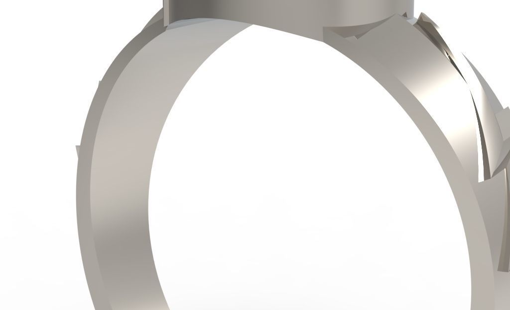 The flash 9 diamond ring 3D print model_29