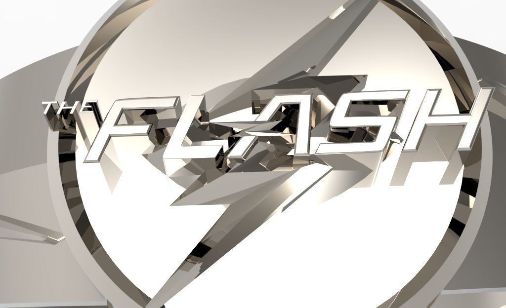 The flash 9 diamond ring 3D print model_32