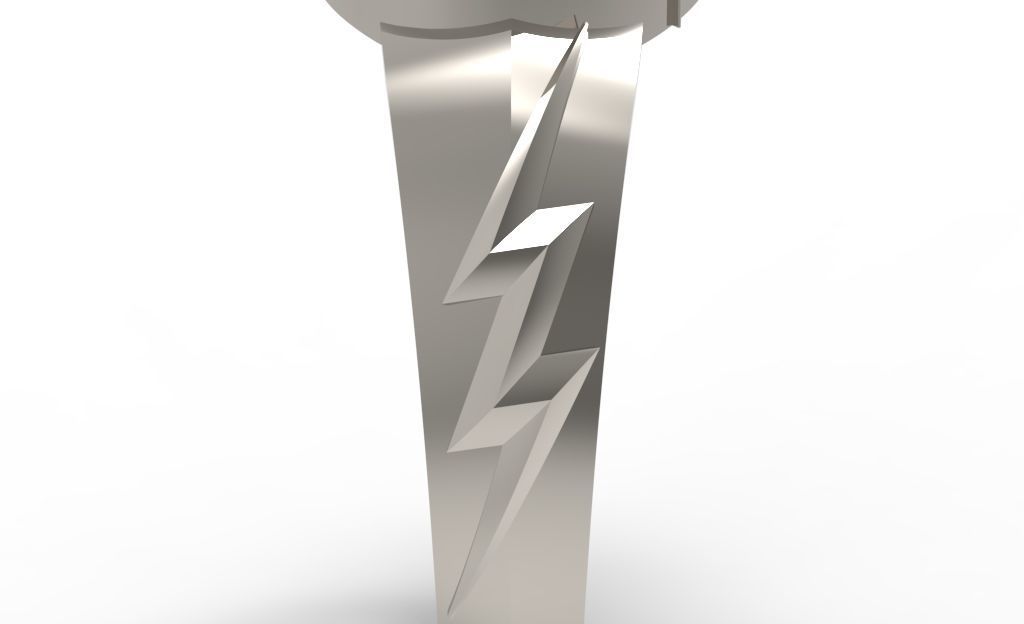 The flash 9 diamond ring 3D print model_25