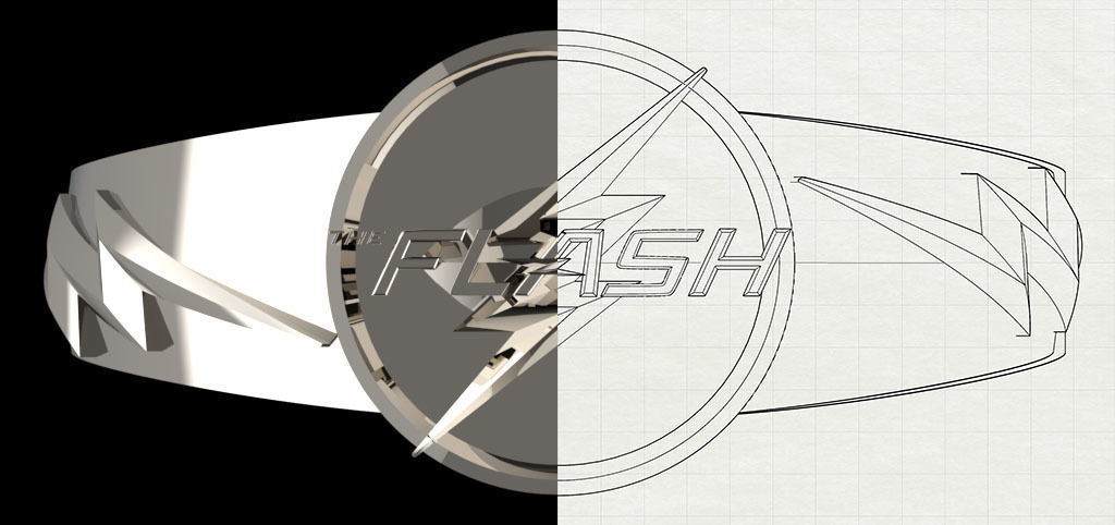 The flash 10 3D print model_39