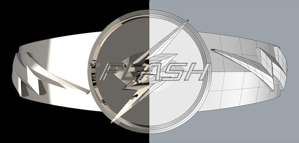 The flash 10 3D print model_38