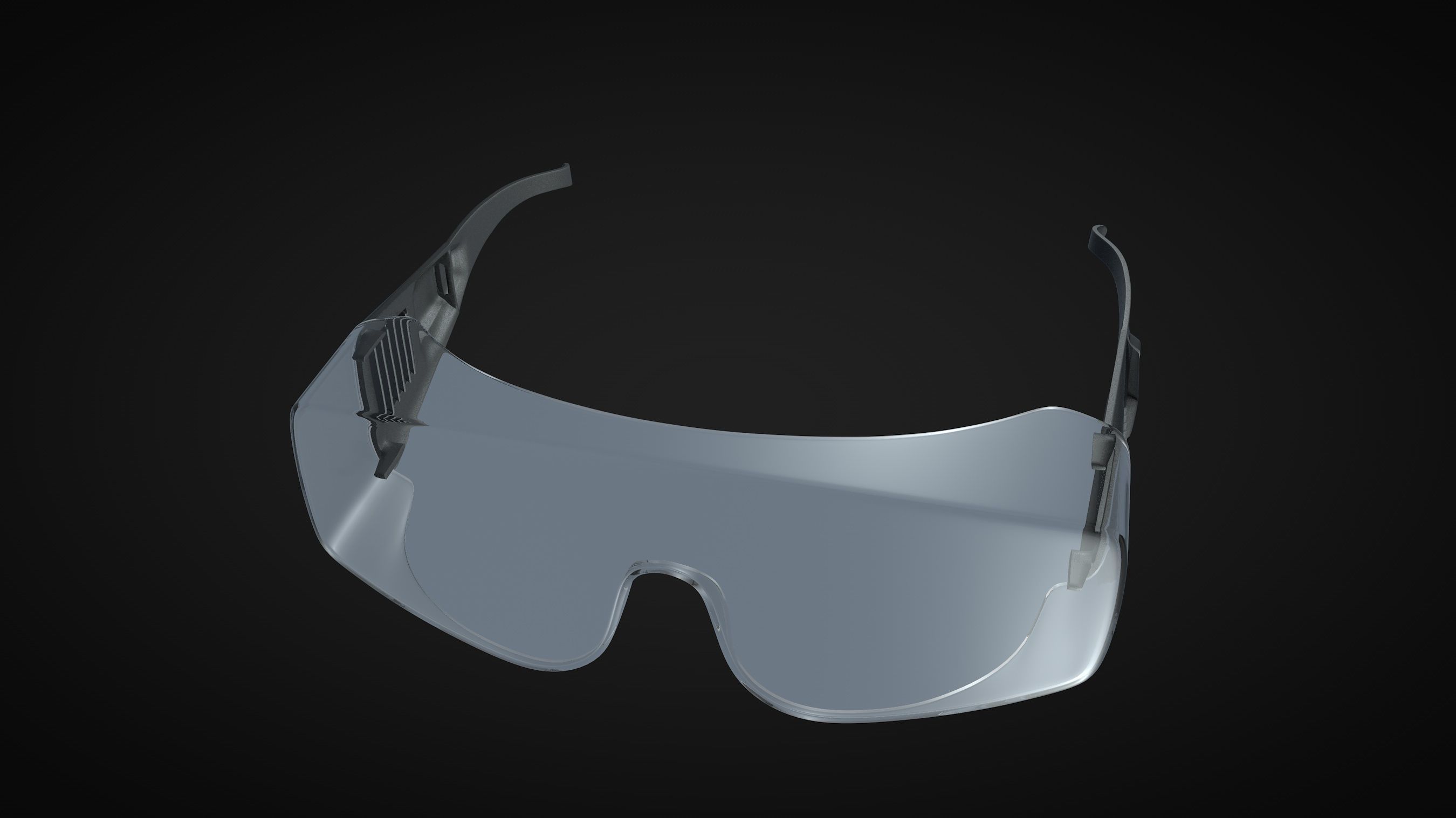 Safety Goggles 3D model_2