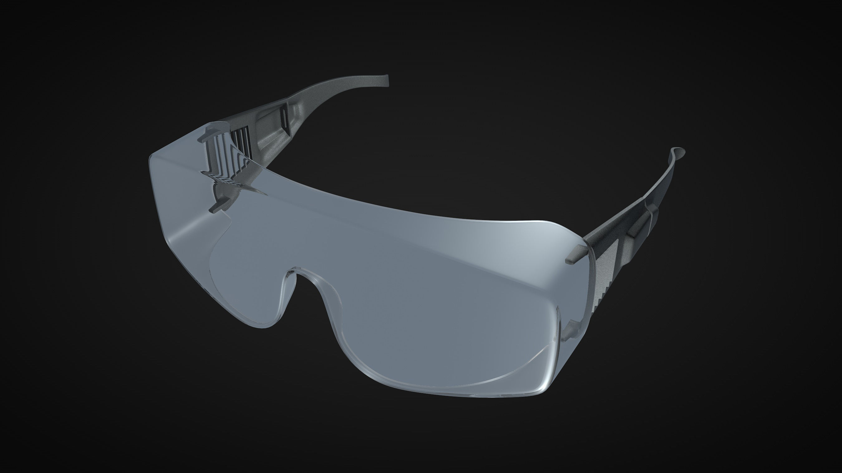 Safety Goggles 3D model_1