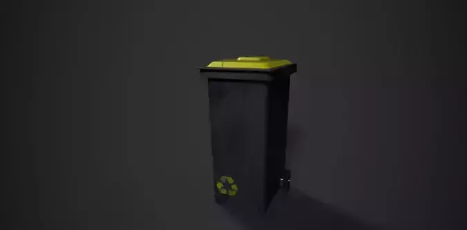 Street Trash PBR Model Low-poly 3D model