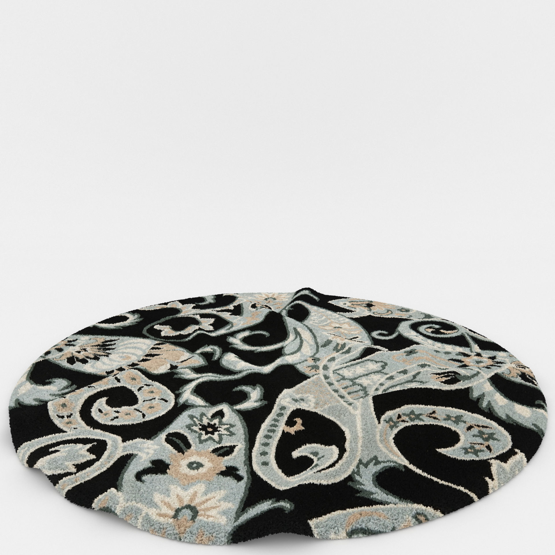 Rugs No 182 Low-poly 3D model_5