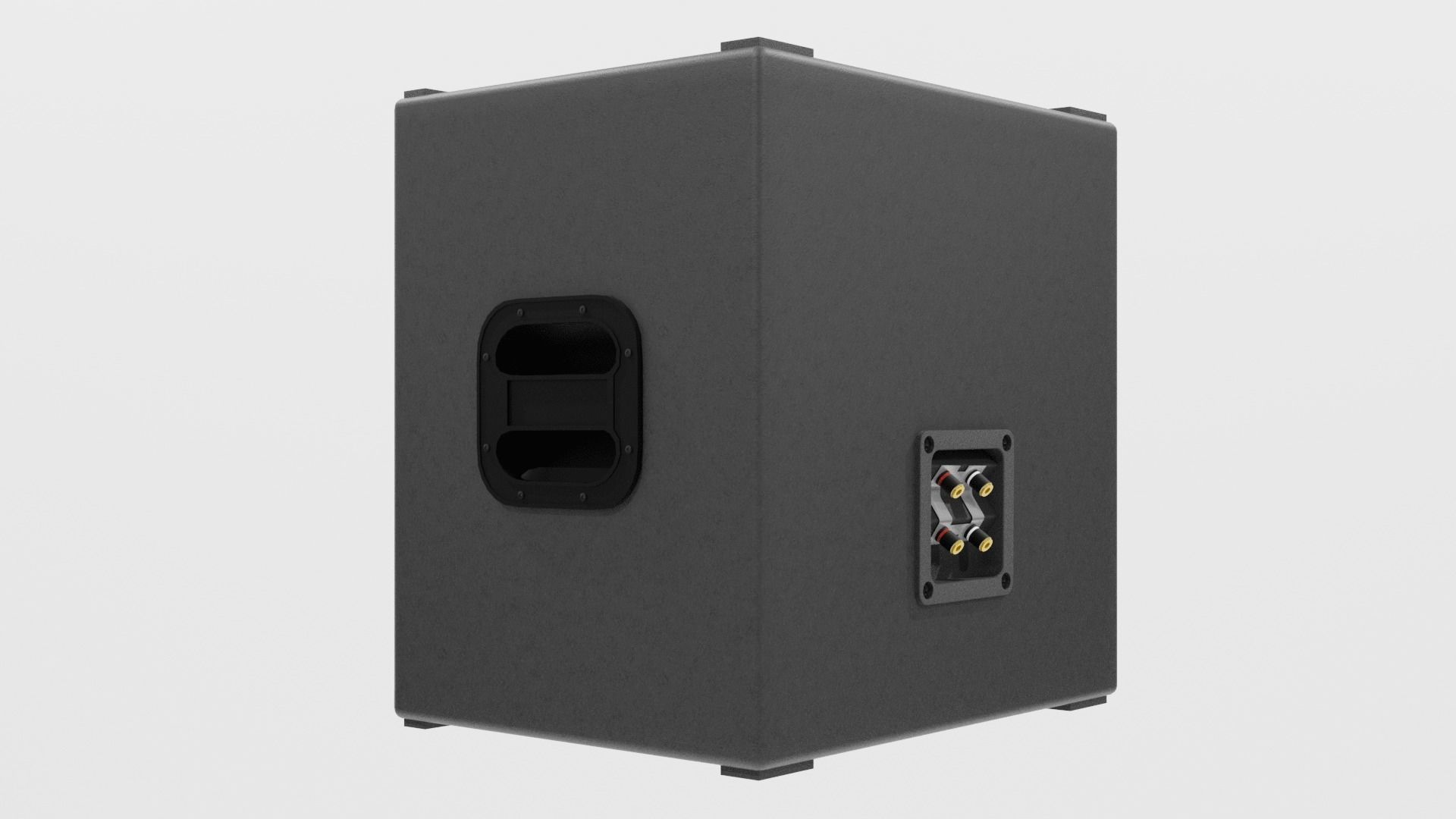 speaker sound 02 - blender 3d 3D model_37