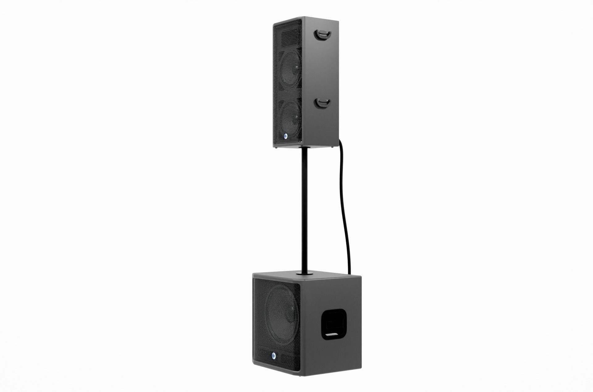 speaker sound 02 - blender 3d 3D model_19
