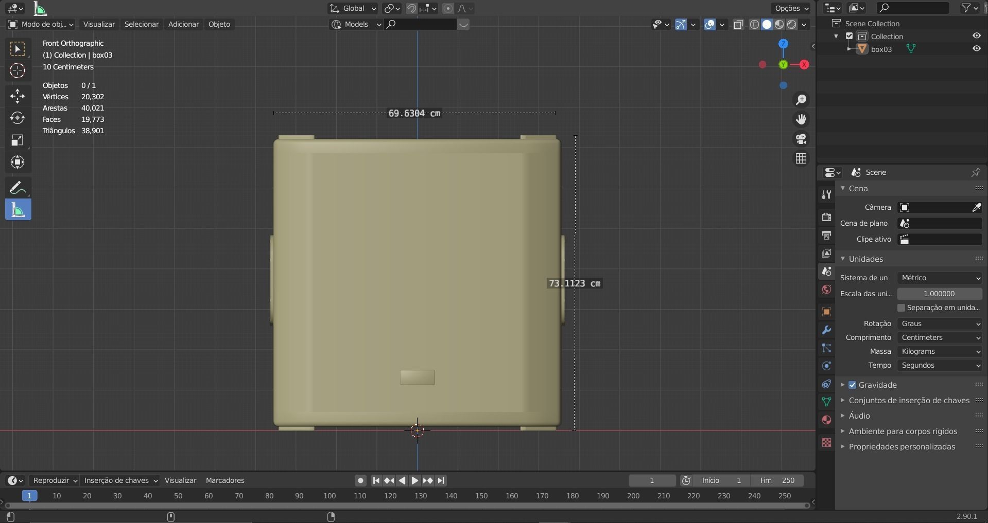 speaker sound 02 - blender 3d 3D model_72
