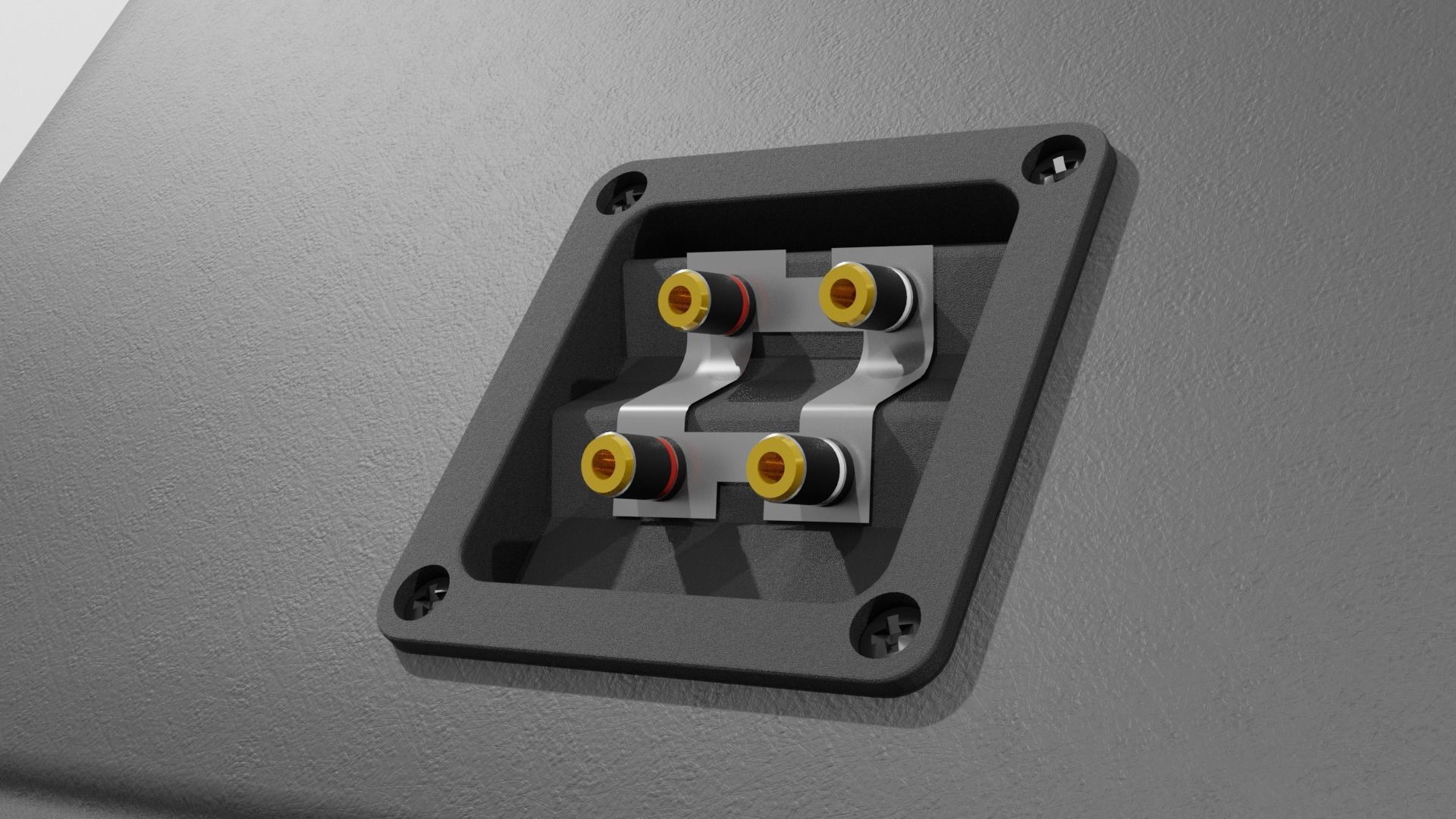 speaker sound 02 - blender 3d 3D model_59