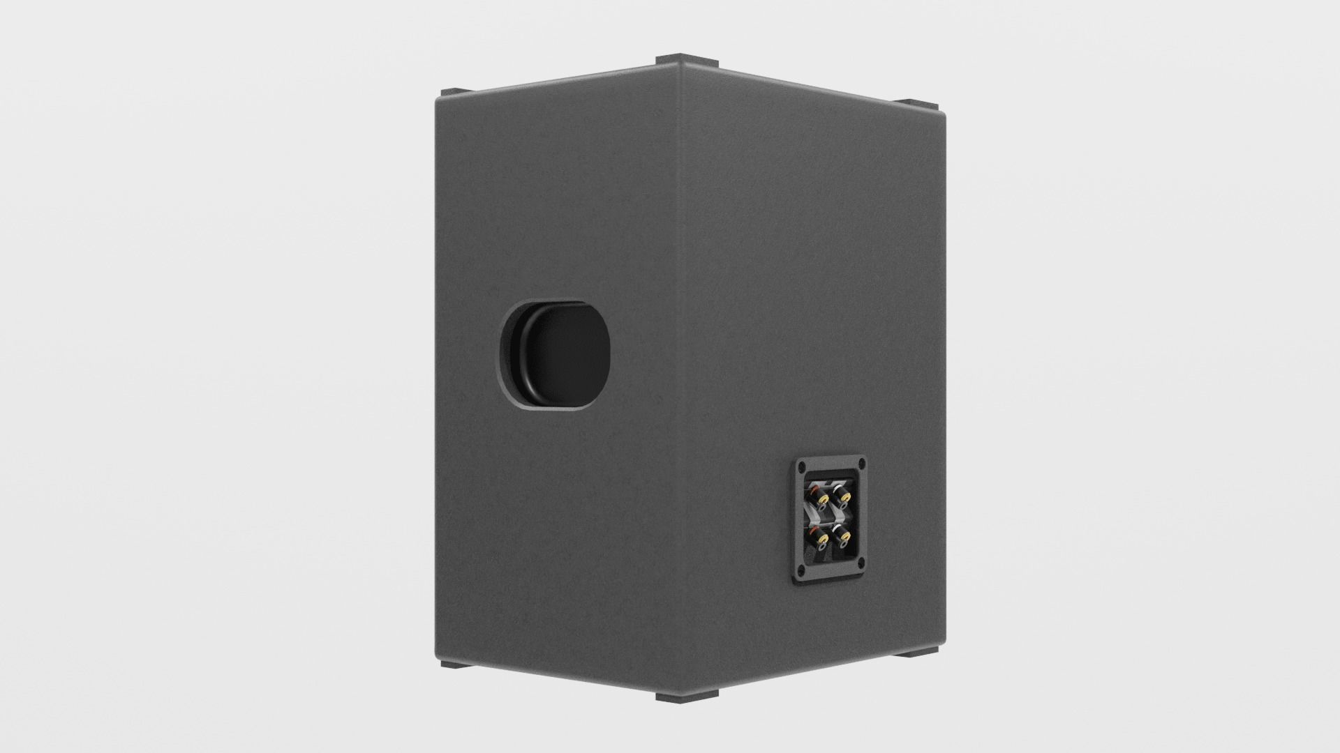 speaker sound 02 - blender 3d 3D model_40