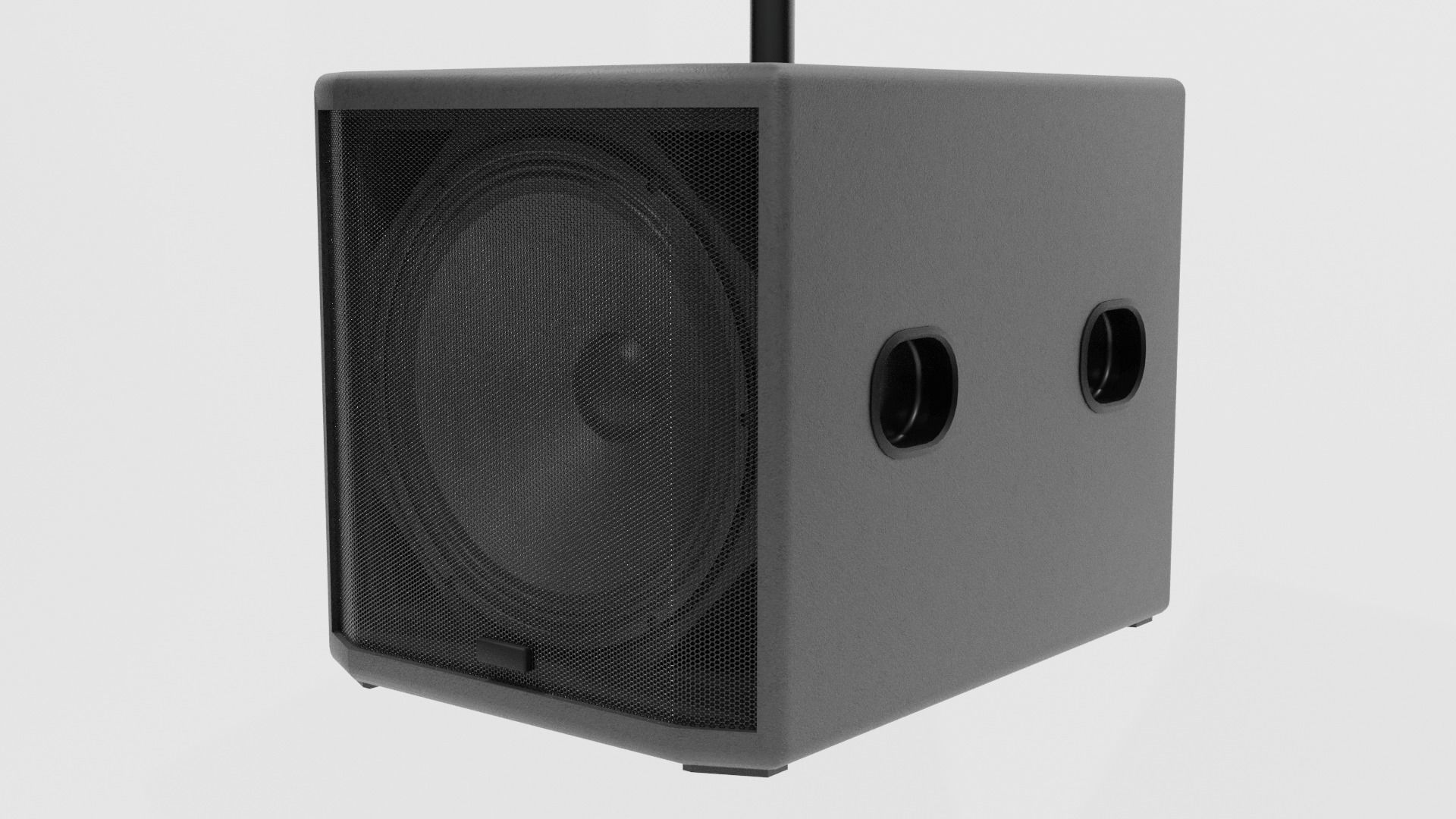 speaker sound 02 - blender 3d 3D model_39