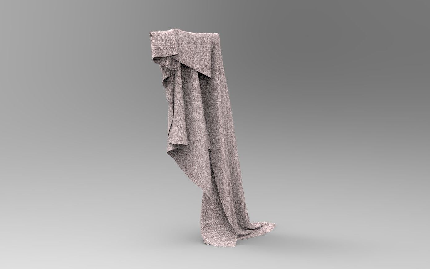 Cloth 616 FBX Low-poly 3D model_7