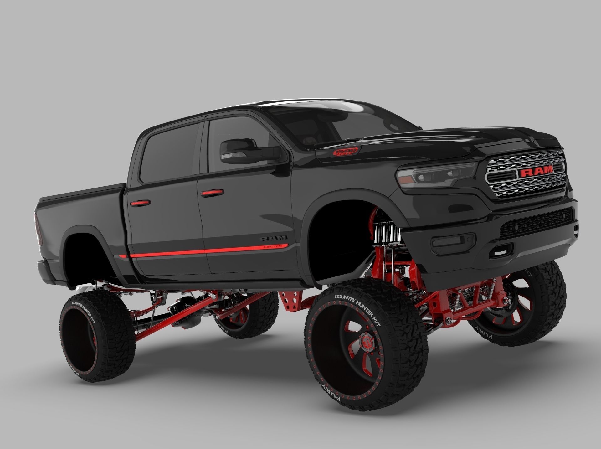 2021 Cencal truck 3D model_1