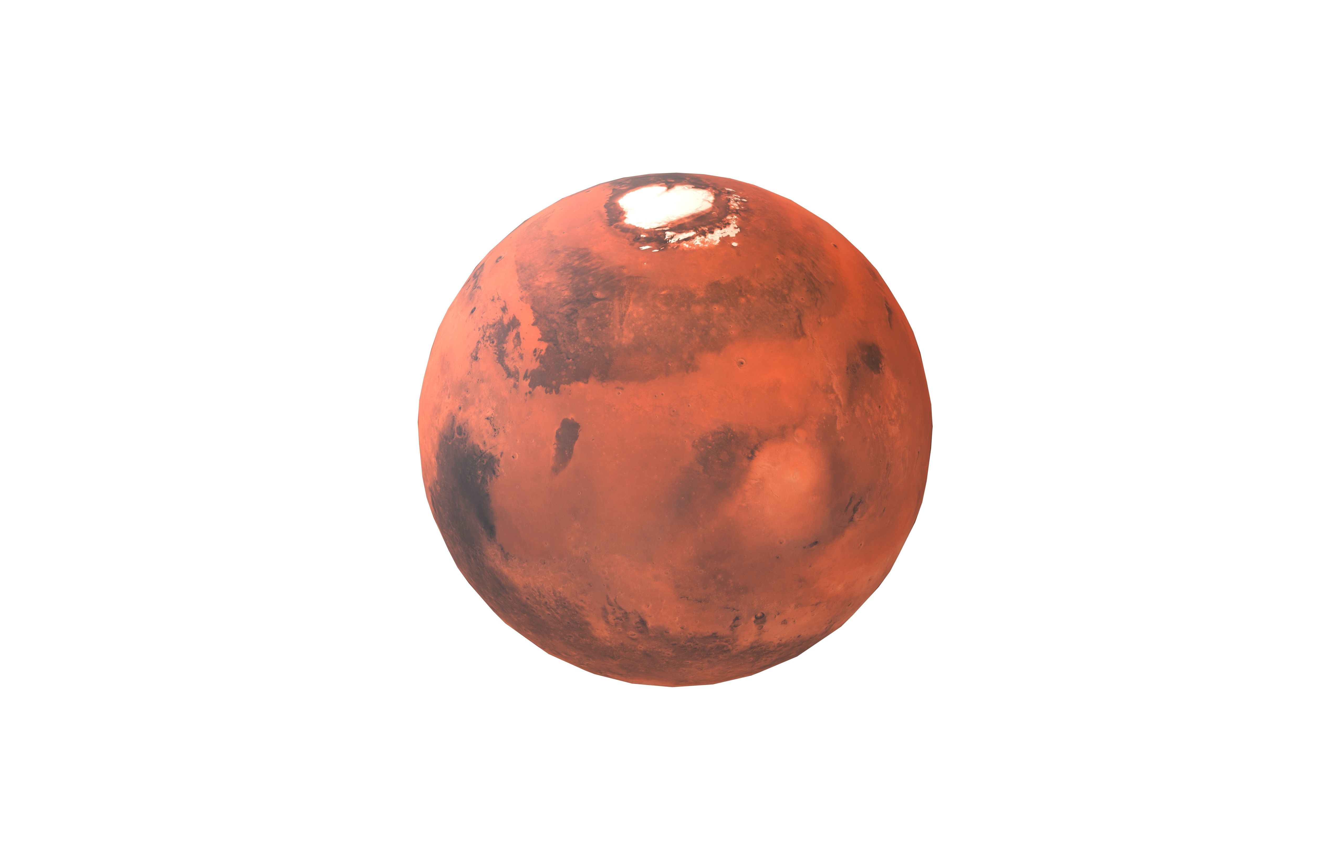 Mars v1 001 Low-poly 3D model_2