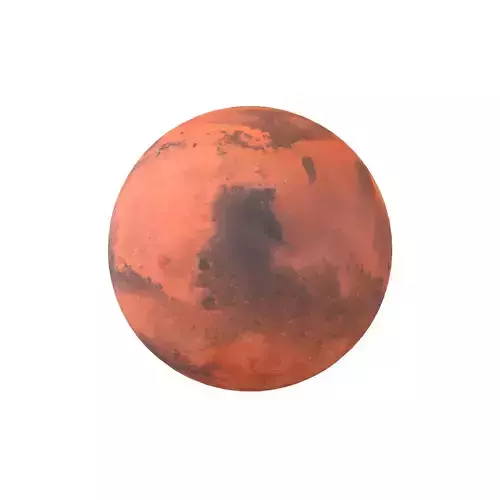 Mars v1 001 Low-poly 3D model