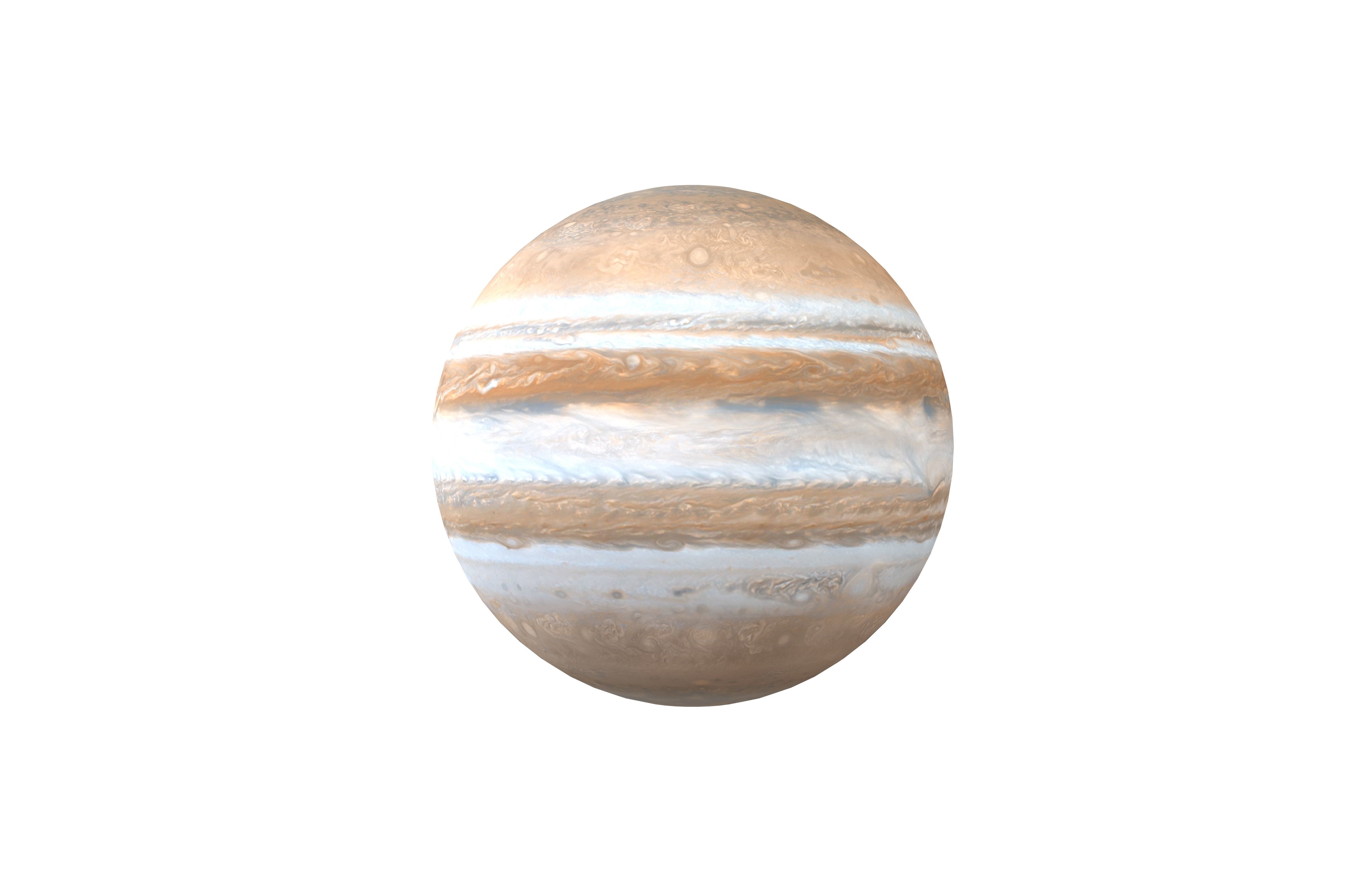 Jupiter v1 001 Low-poly 3D model_1