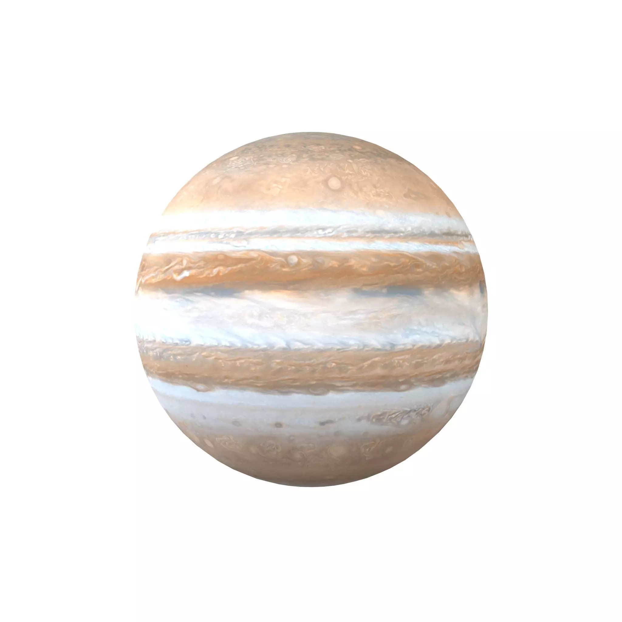 Jupiter v1 001 Low-poly 3D model_0