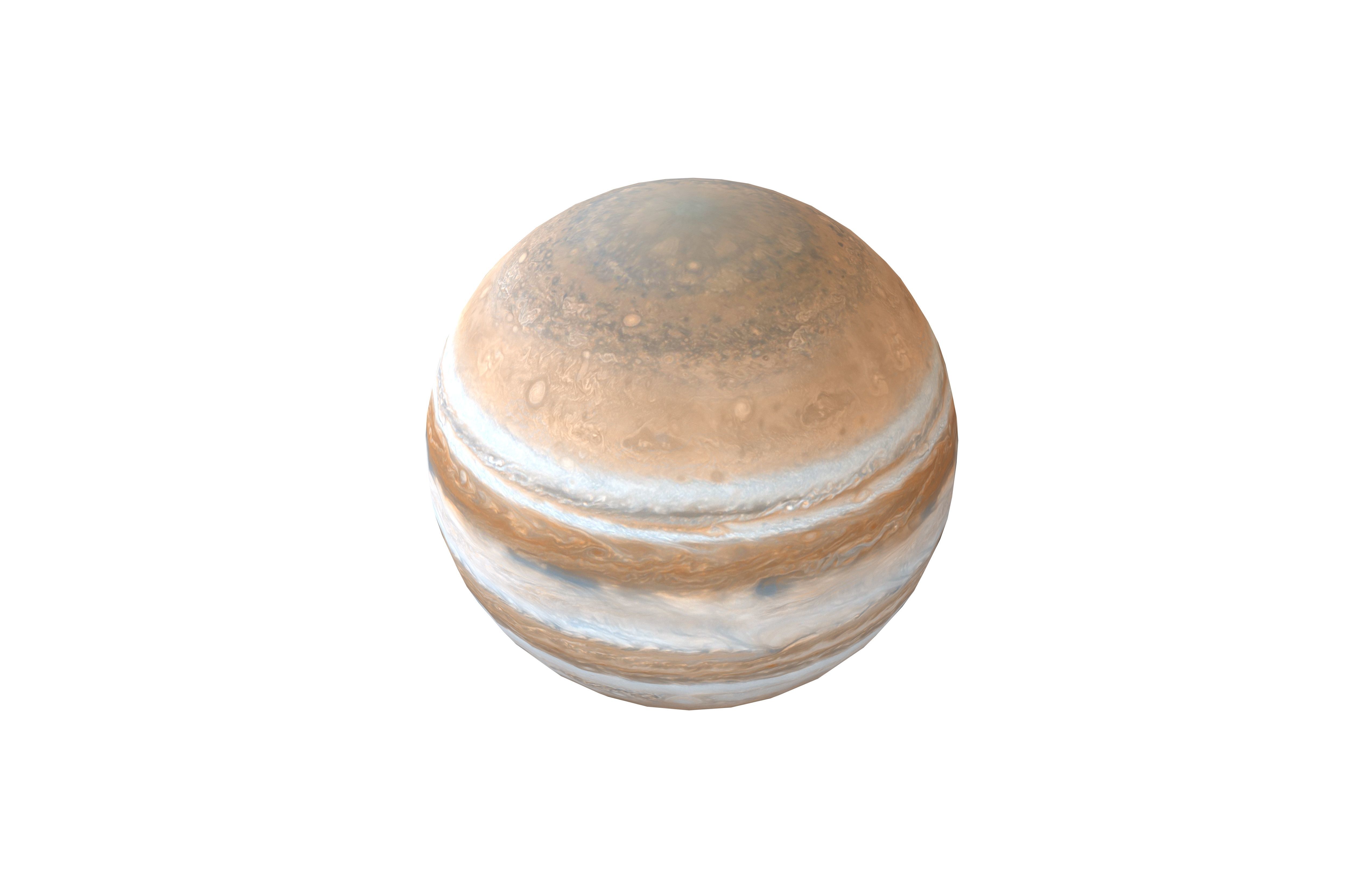Jupiter v1 001 Low-poly 3D model_2