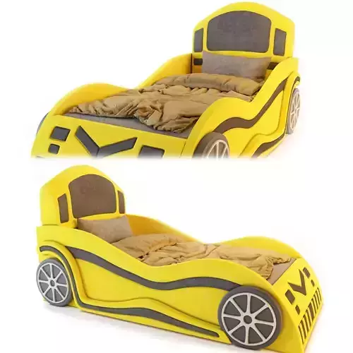 Baby  bed Car design