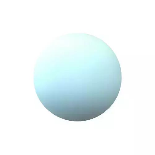 Uranus V1 001 Low-poly 3D model