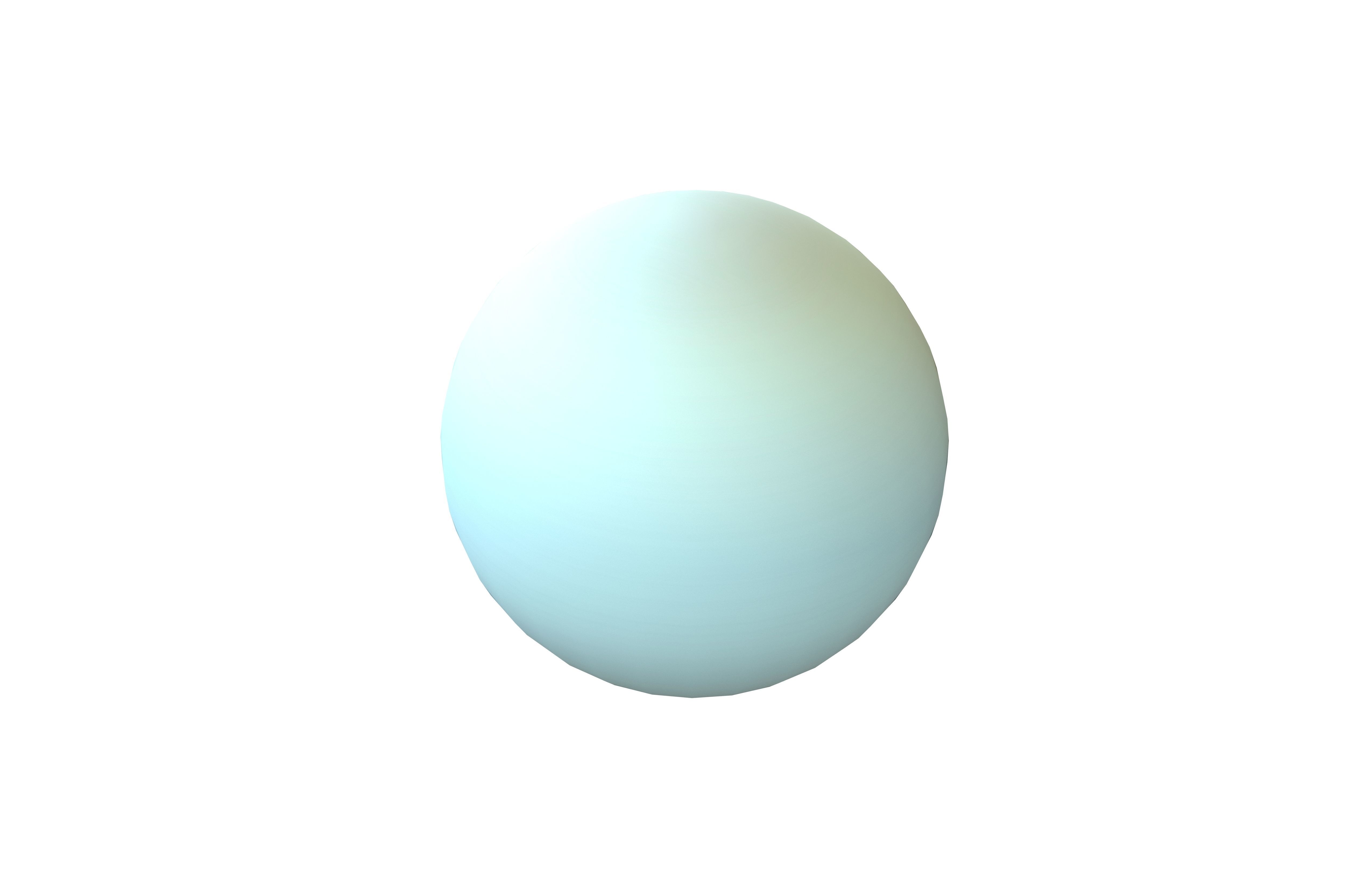 Uranus V1 001 Low-poly 3D model_3