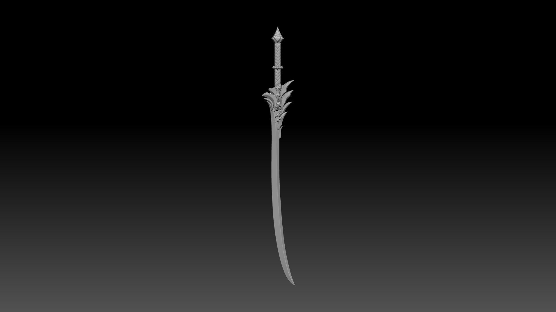 Crissaegrim - Castlevania Lords of Shadow 2 3D Print Model 3D print model_15