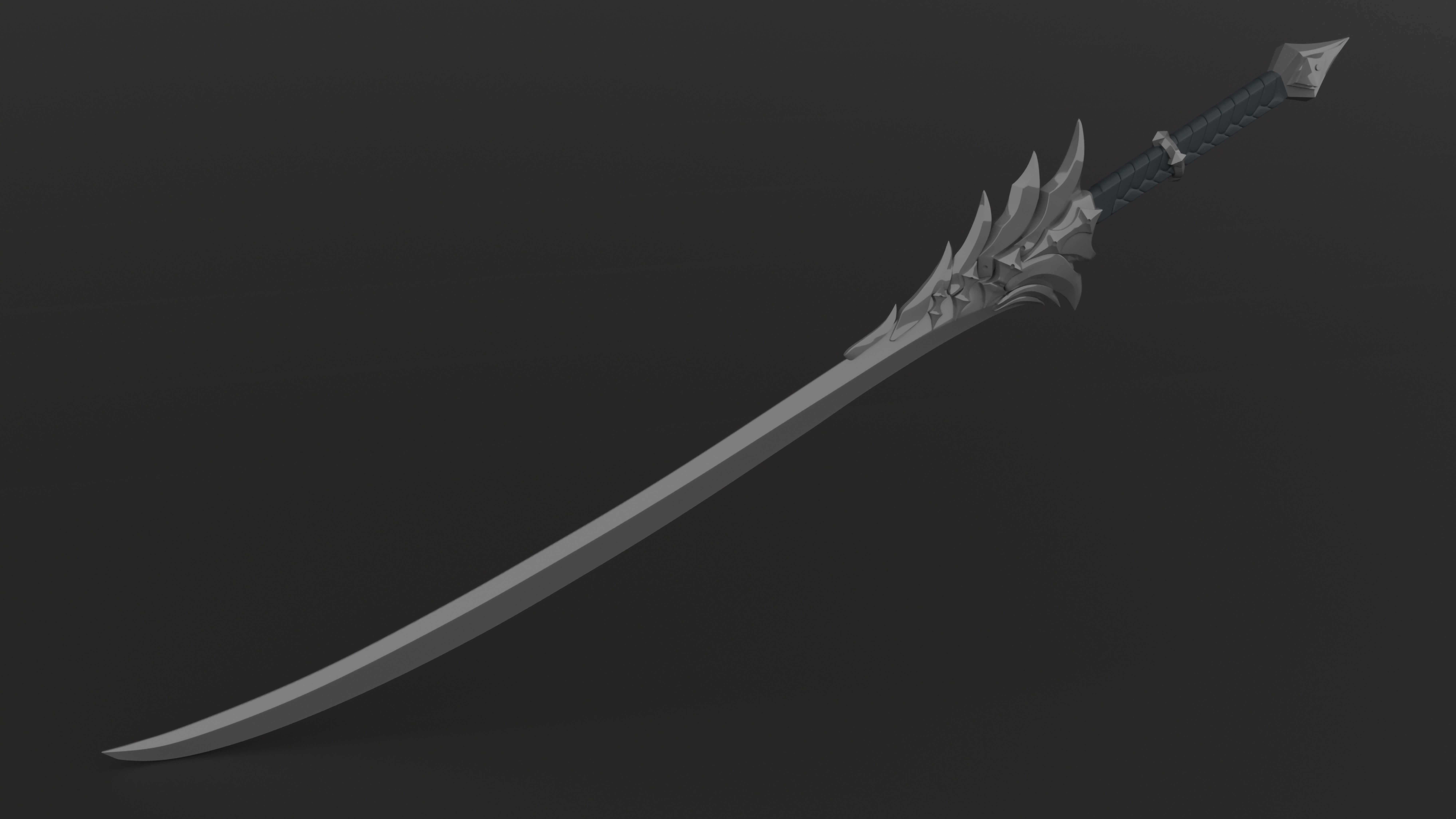 Crissaegrim - Castlevania Lords of Shadow 2 3D Print Model 3D print model_21