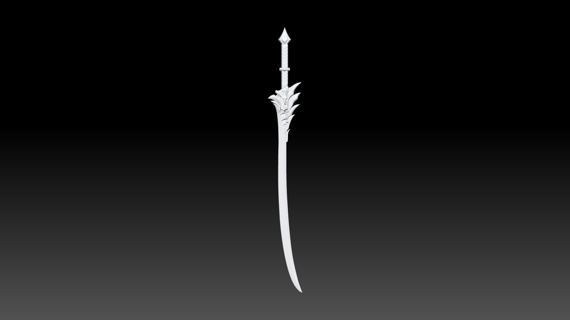 Crissaegrim - Castlevania Lords of Shadow 2 3D Print Model 3D print model_11