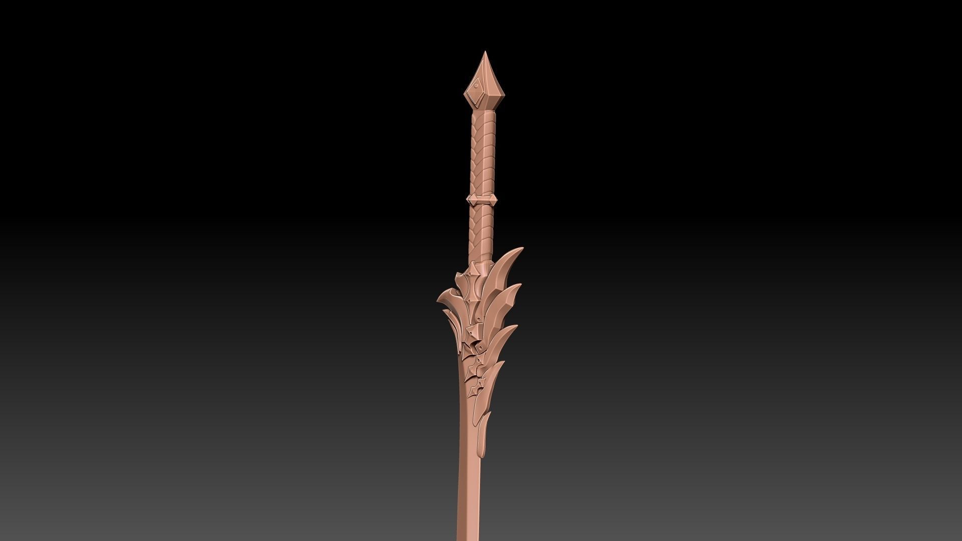 Crissaegrim - Castlevania Lords of Shadow 2 3D Print Model 3D print model_6