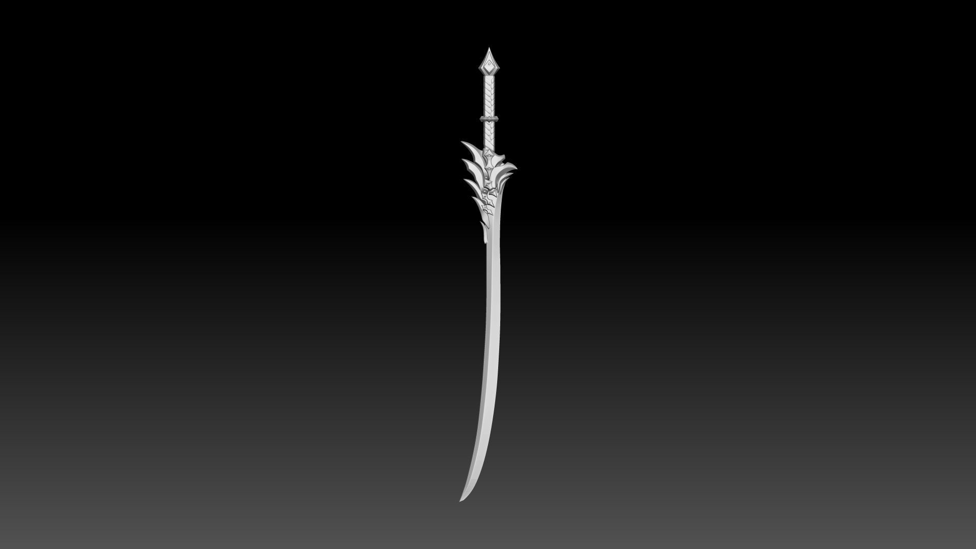 Crissaegrim - Castlevania Lords of Shadow 2 3D Print Model 3D print model_24