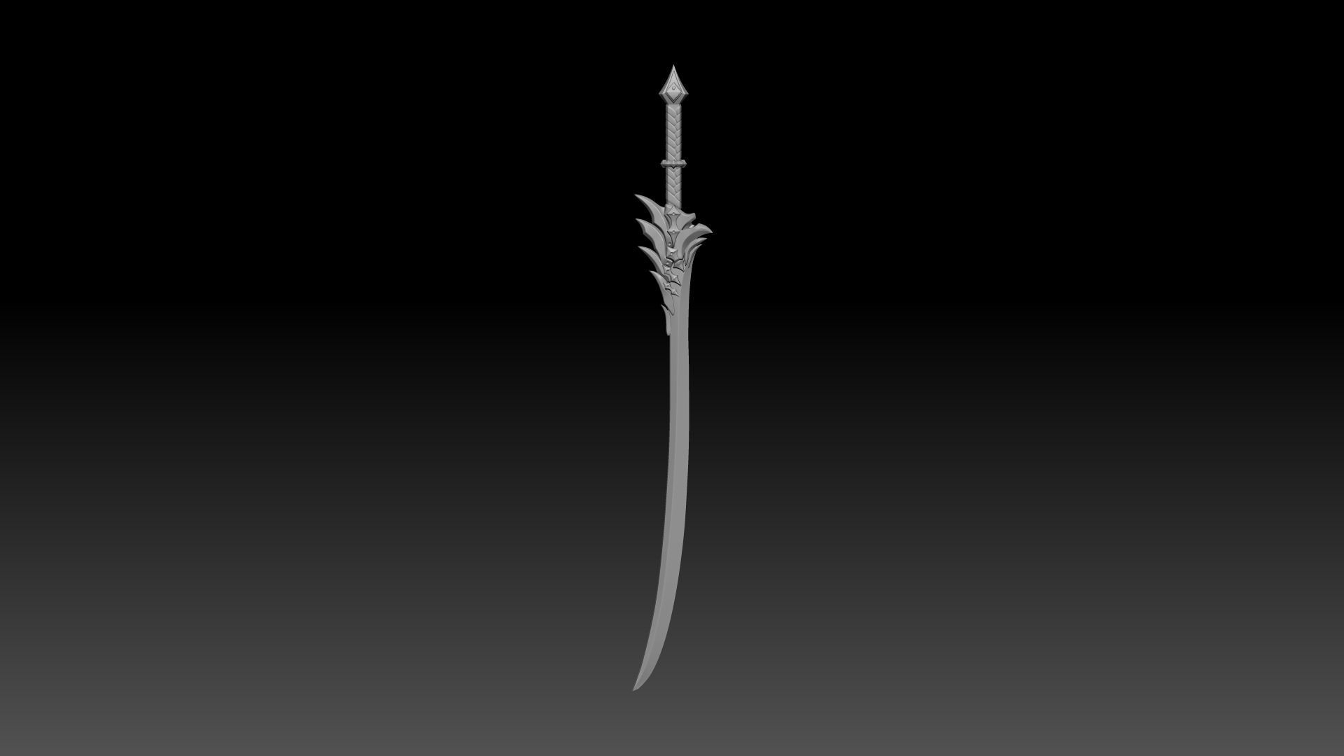 Crissaegrim - Castlevania Lords of Shadow 2 3D Print Model 3D print model_13