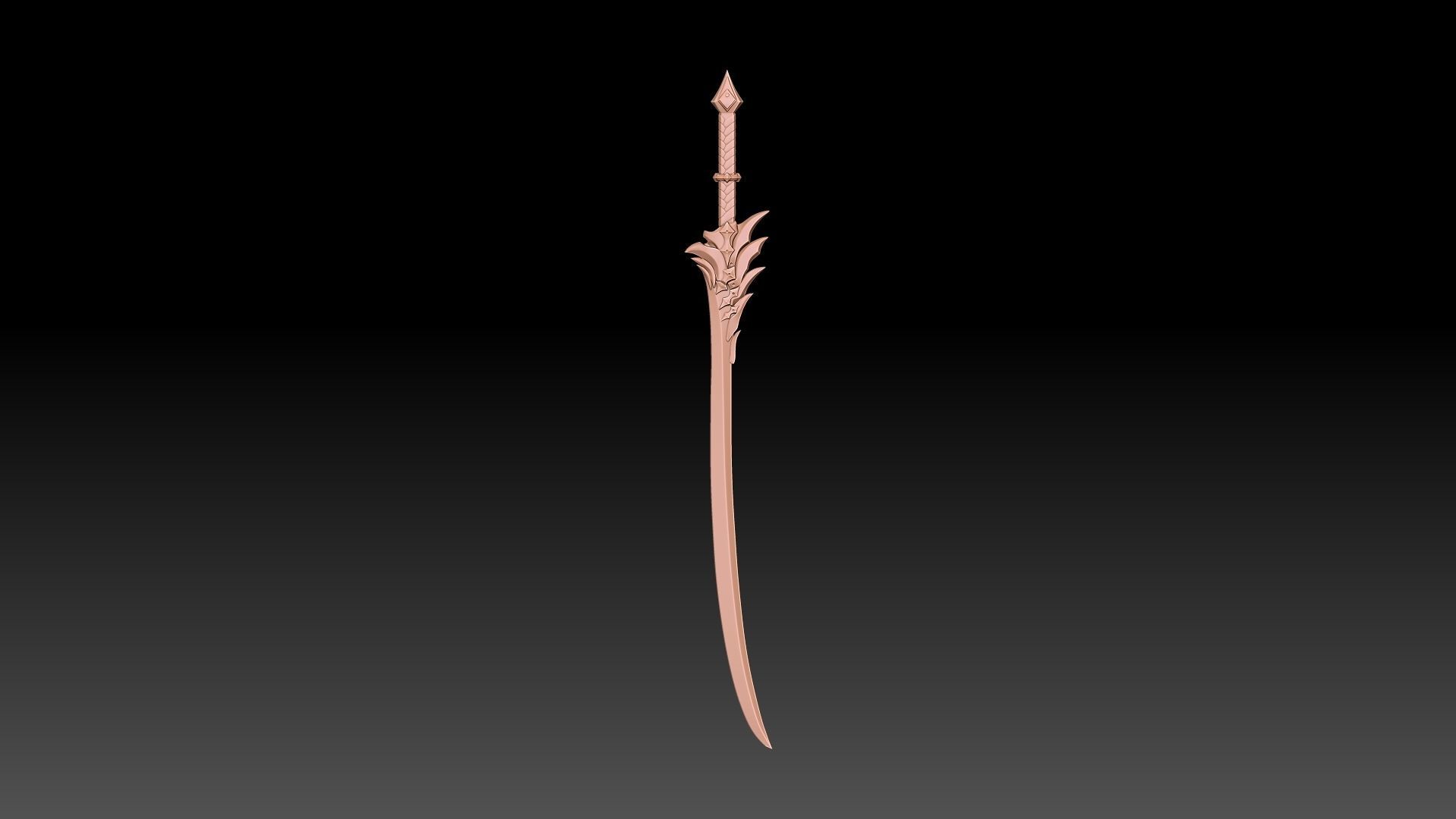 Crissaegrim - Castlevania Lords of Shadow 2 3D Print Model 3D print model_4