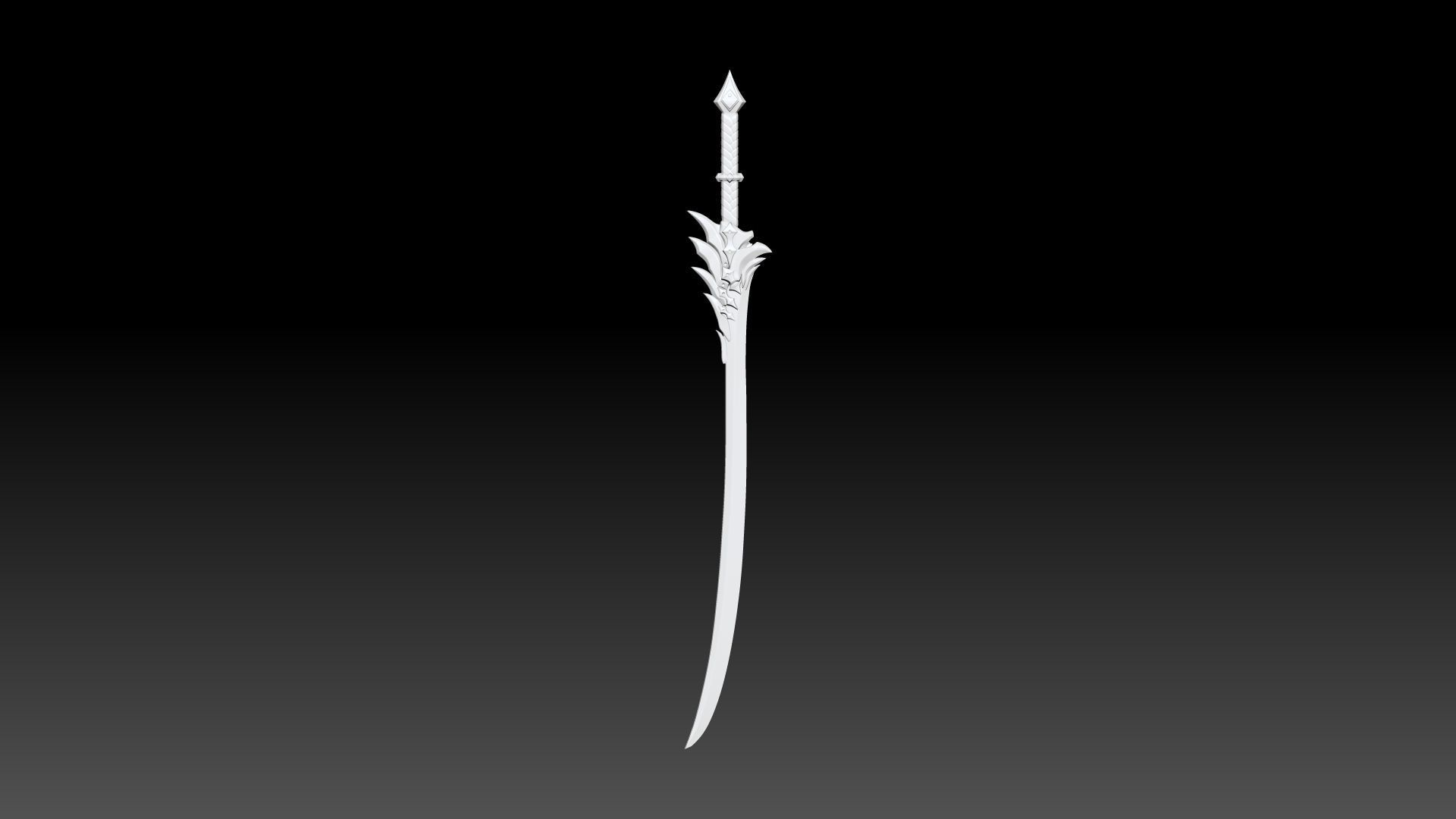 Crissaegrim - Castlevania Lords of Shadow 2 3D Print Model 3D print model_9