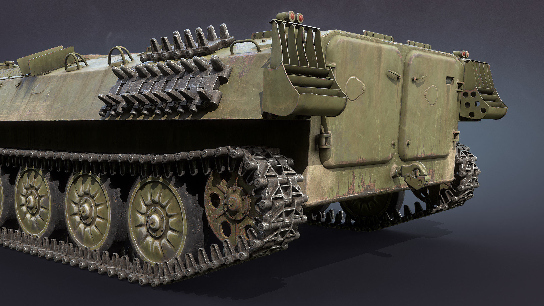 MT-LB Version 2 Low-poly 3D model_10