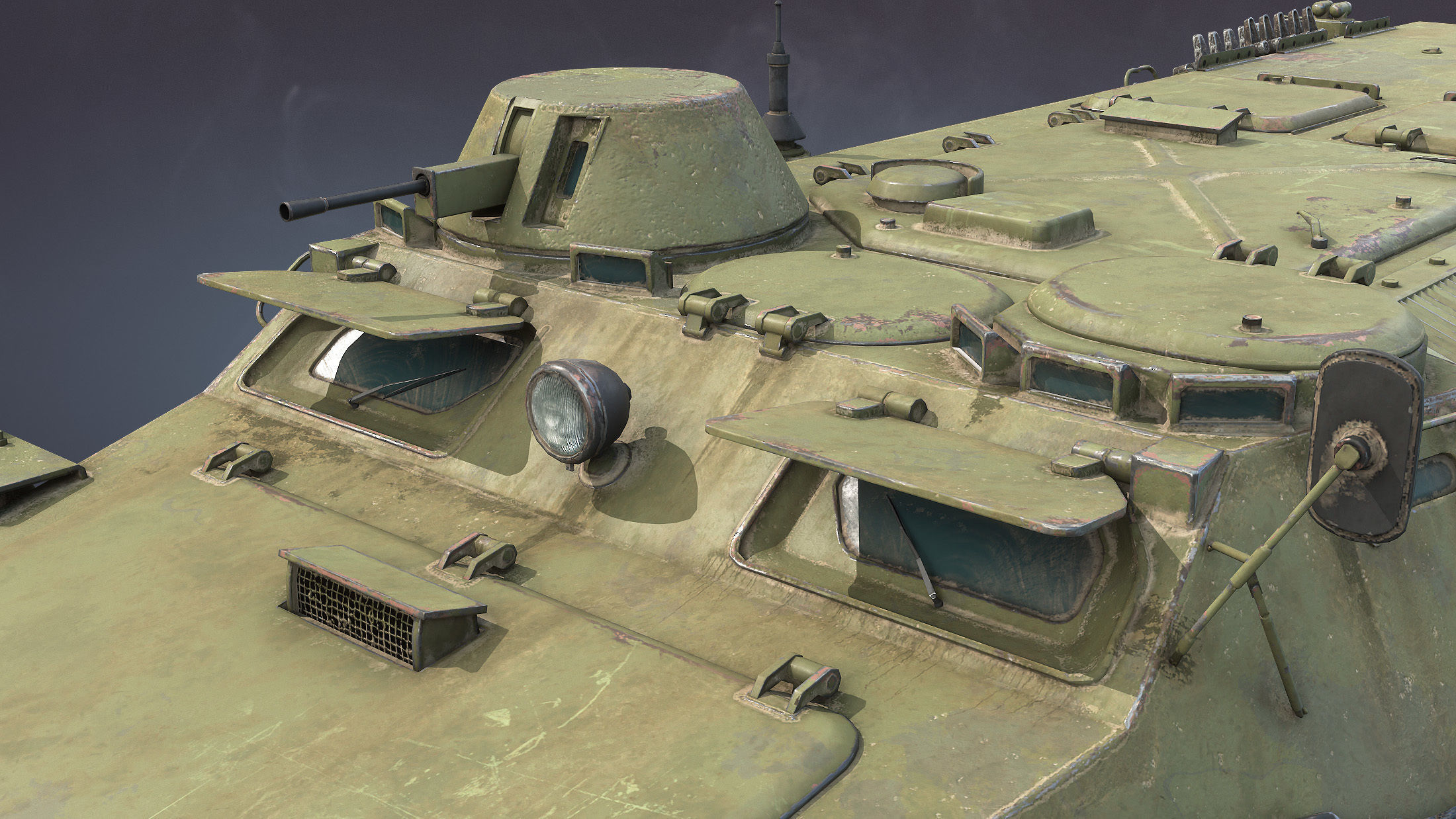 MT-LB Version 2 Low-poly 3D model_9