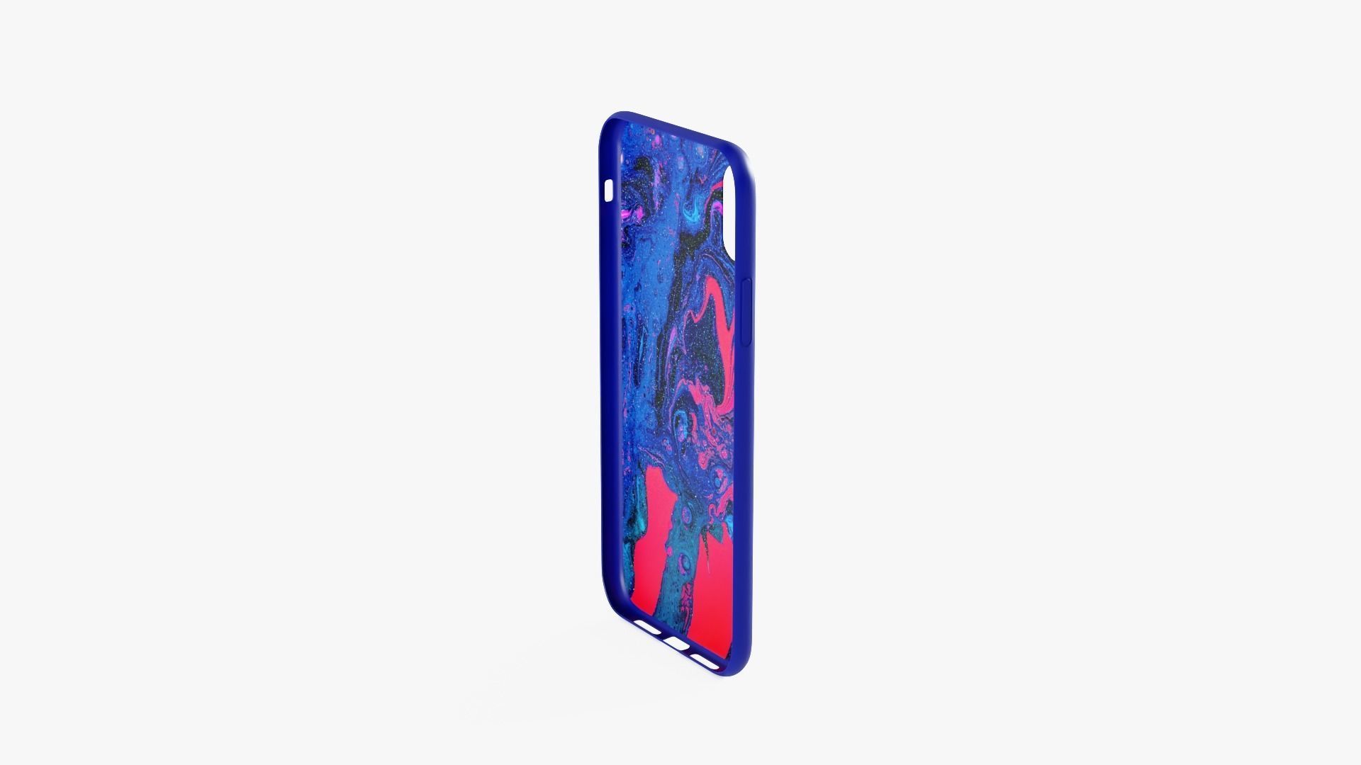 iPhone XS Case 3 Low-poly 3D model_7